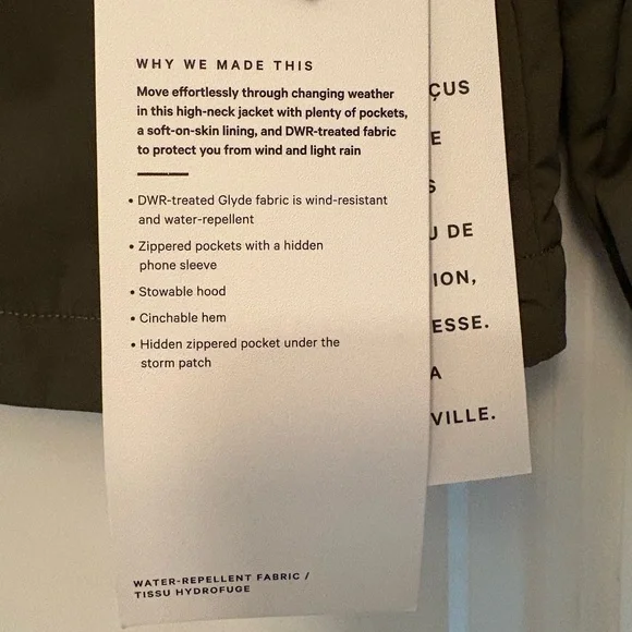 Lululemon Always Effortless Khaki/Olive jacket 4 - Picture 9 of 12